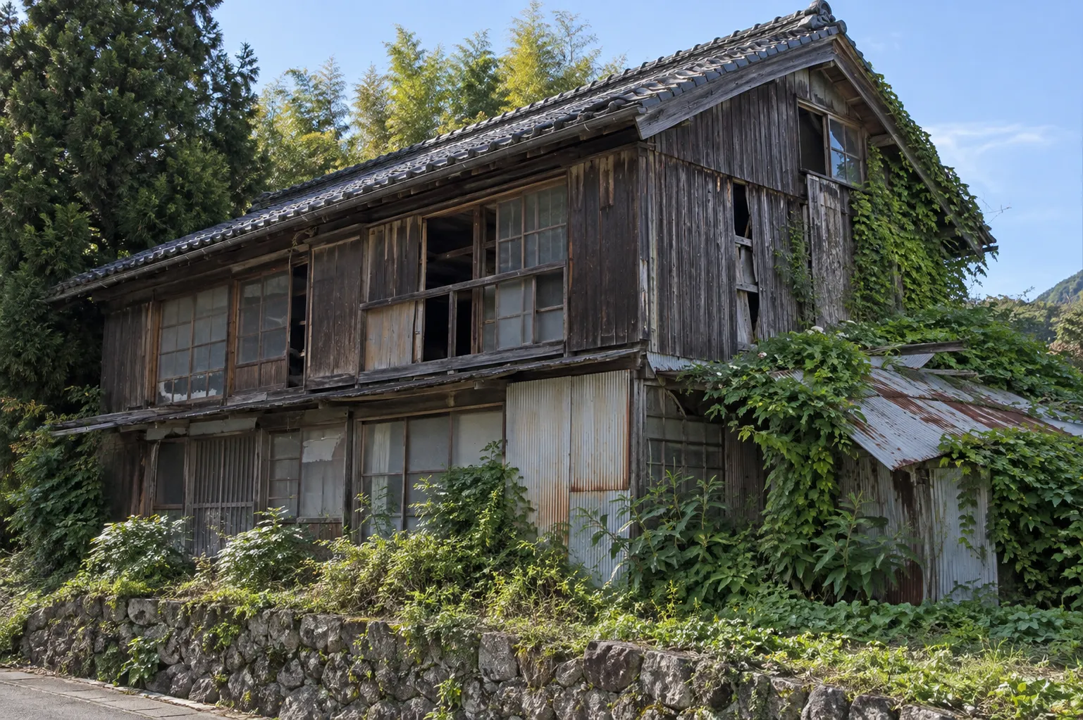 建て替えや土地活用を検討する老朽化した建物