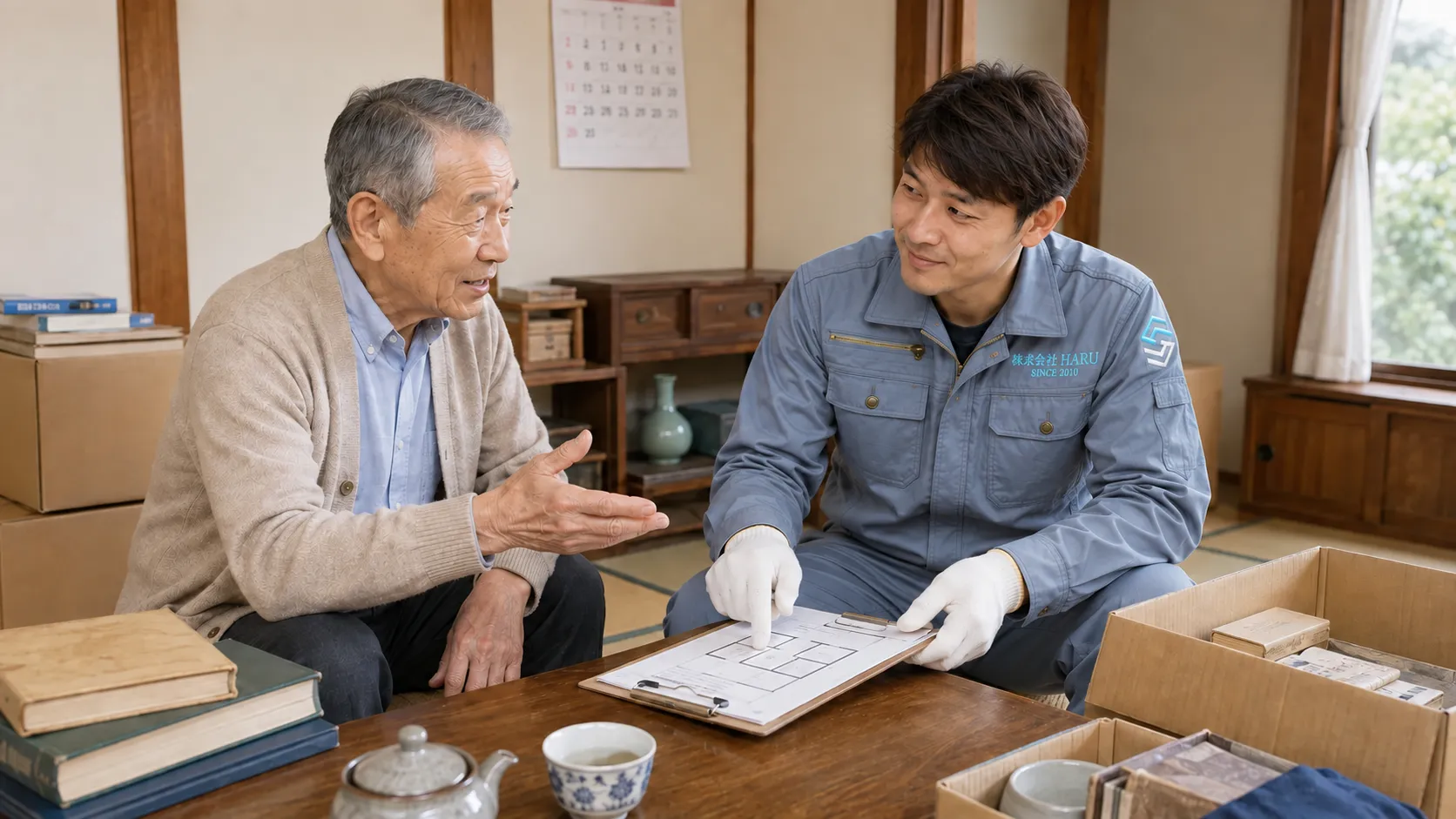 不用品回収・遺品整理のイメージ
